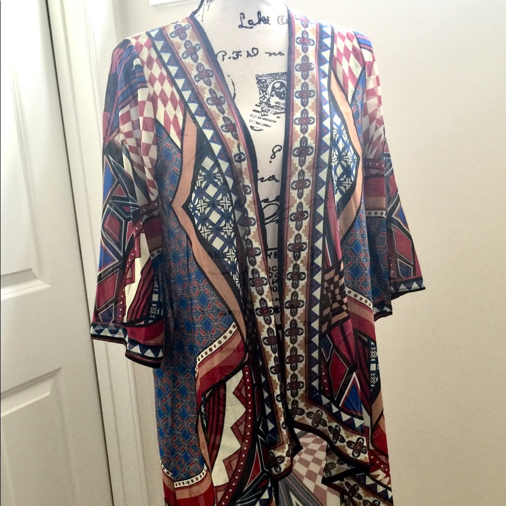 Geometric designs kimono medium sized